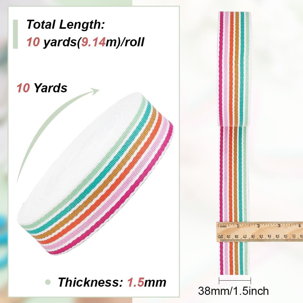 5 Yards Polycotton Jacquard Arrow Ribbon Clothes Accessories Olive 1-1/2 inch(38mm) V1189-WXFWAL-20260319-01549