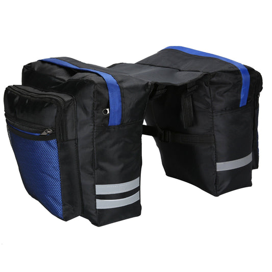 Bike Panniers Bag - 27L Large Rear Rack Bike Ebike Saddle Trunk Bags for Bicycle Water Resistant for Grocery V1189-WXFWAL-20260319-01551