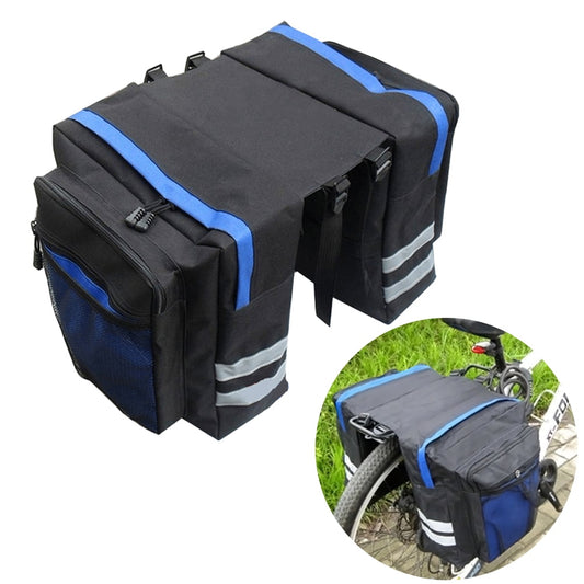Bike Panniers Bag - 27L Large Rear Rack Bike Ebike Saddle Trunk Bags for Bicycle Water Resistant for Grocery V1189-WXFWAL-20260319-01551