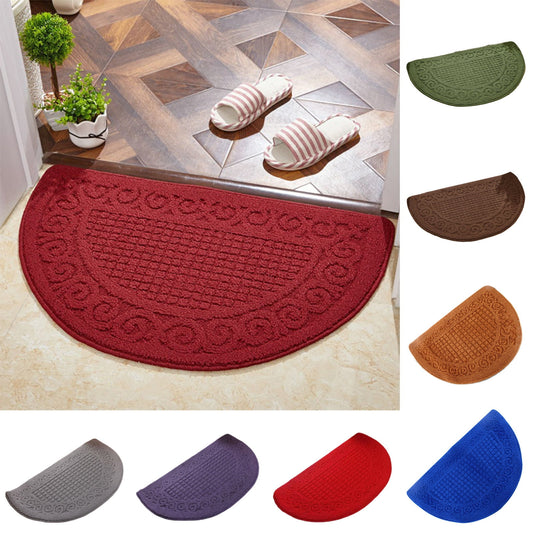 sunsanly Doormat Semi-Circle Shape Anti-slip Absorbs Moisture And Dirt Wear-resistant Indoor Entrance Door V1189-WXFWAL-20260319-01635