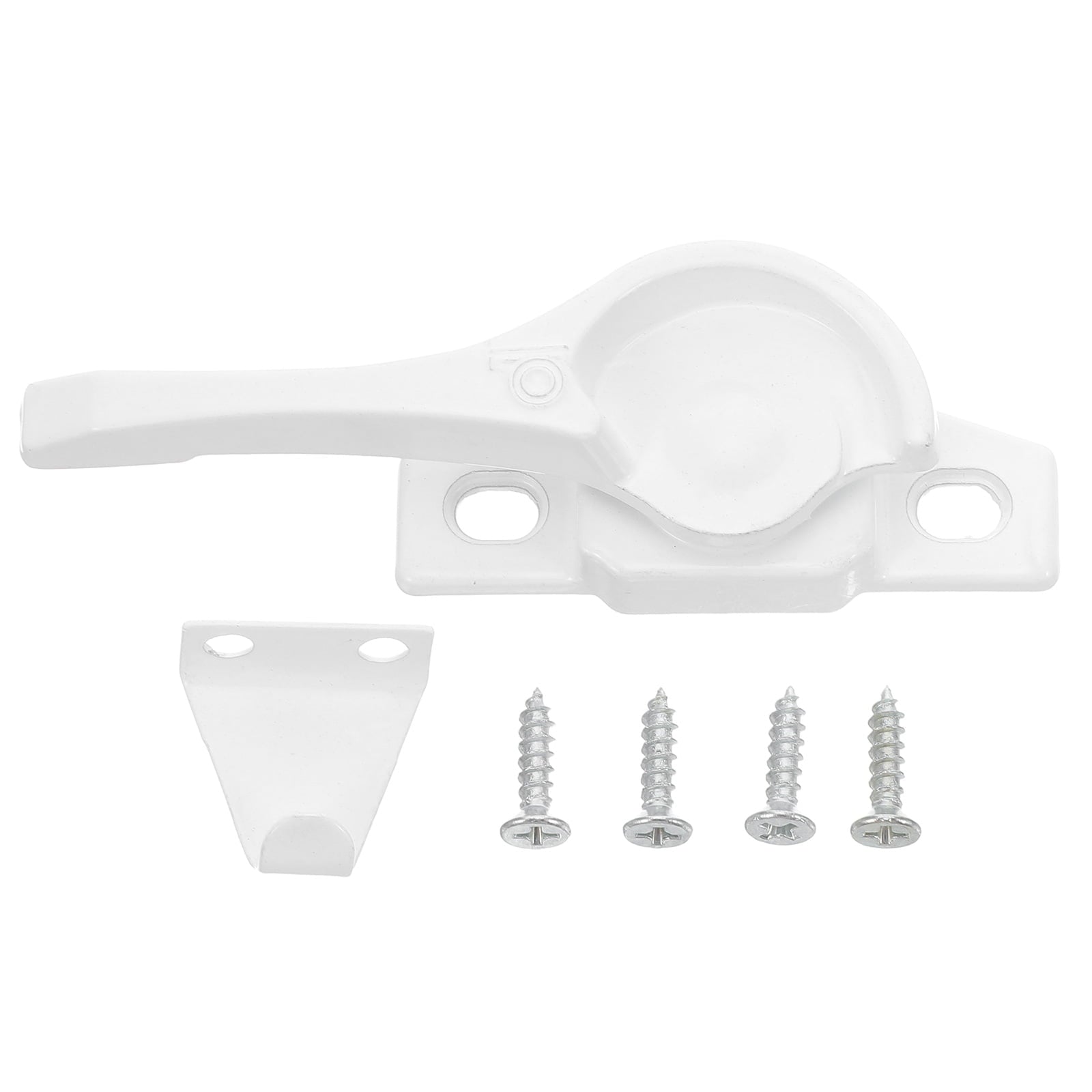 HOOWIFFY Aluminum Sliding Window Lock, and Stylish Design, Easy to Install, Includes 4 Sets for Secure V1189-WXFWAL-20260326-01646