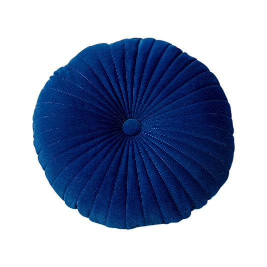 Darzheoy Round Throw Pillow 15.7 inch Decorative Round Velvet Floor Pillows Small Pumpkin Throw Pillow V1189-WXFWAL-20260326-01661