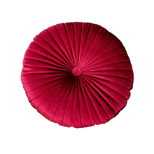 Darzheoy Round Throw Pillow 15.7 inch Decorative Round Velvet Floor Pillows Small Pumpkin Throw Pillow V1189-WXFWAL-20260326-01665