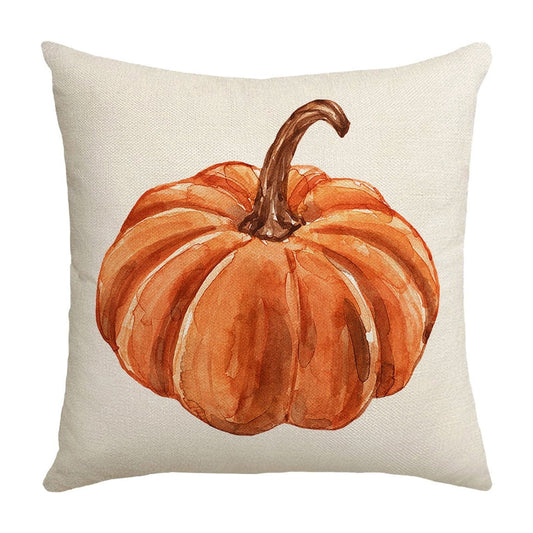 Darzheoy Fall Pillow Covers 18 x 18 inch Pumpkin Maple leaves Throw Pillow Covers Outdoor Autumn Thanksgiving V1189-WXFWAL-20260326-01666