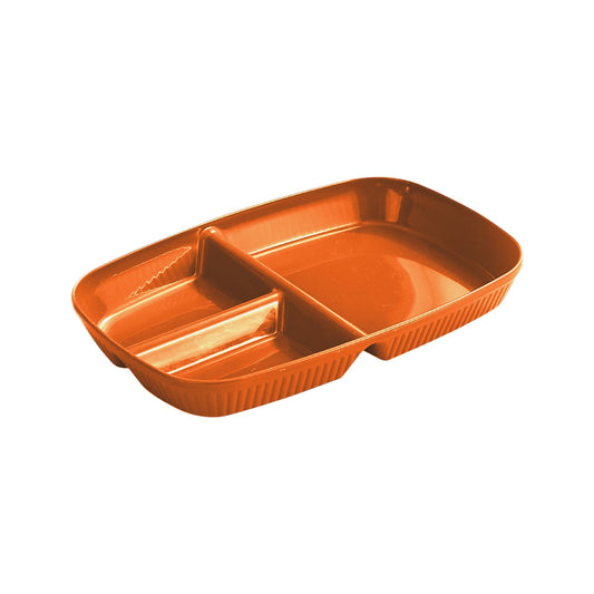 Kdkad Large 10 Inch Wheat Straw Divided Plates for Adults Picnic, 3 Compartment Plates, Unbreakable Portion V1189-WXFWAL-20260326-01673