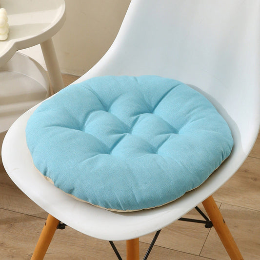 AYktou Seat Cushion 19.7*19.7in Thickened Large Size Chair Cushions Candy Color Round Soft Office Chair V1189-WXFWAL-20260326-01682