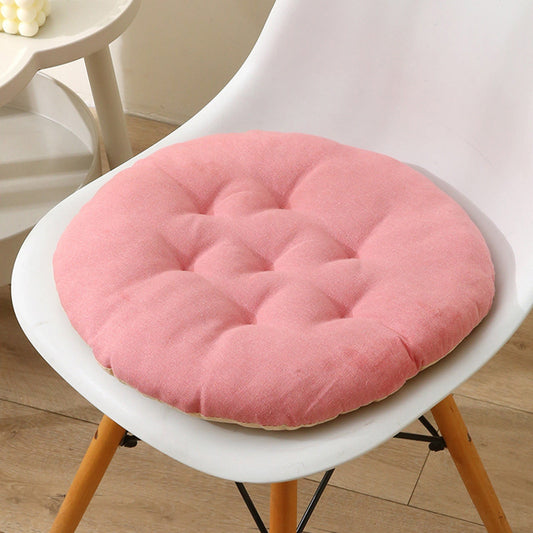 AYktou Seat Cushion 19.7*19.7in Thickened Large Size Chair Cushions Candy Color Round Soft Office Chair V1189-WXFWAL-20260326-01688