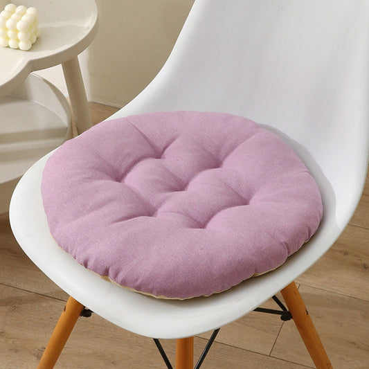 AYktou Seat Cushion 19.7*19.7in Thickened Large Size Chair Cushions Candy Color Round Soft Office Chair V1189-WXFWAL-20260326-01689