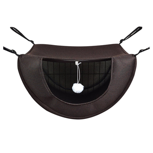 Darzheoy Cat Cage Hammock, Hanging Soft Pet Bed, Summer Breathable Pet Cage Hammock with Adjustable Straps, V1189-WXFWAL-20260326-01714
