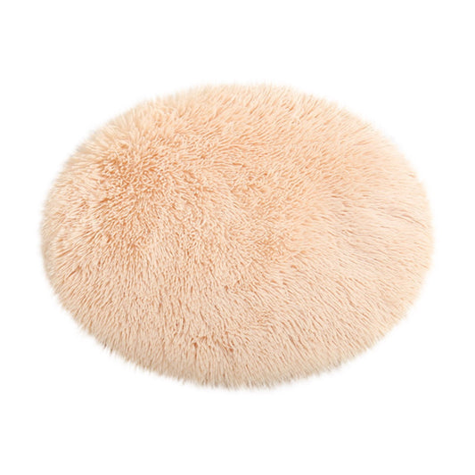 Darzheoy 16 inch Plush Dog Bed Mat Warm Fluffy Round Puppy Crate Pad with Anti-Slip Waterproof Bottom Soft V1189-WXFWAL-20260326-01716