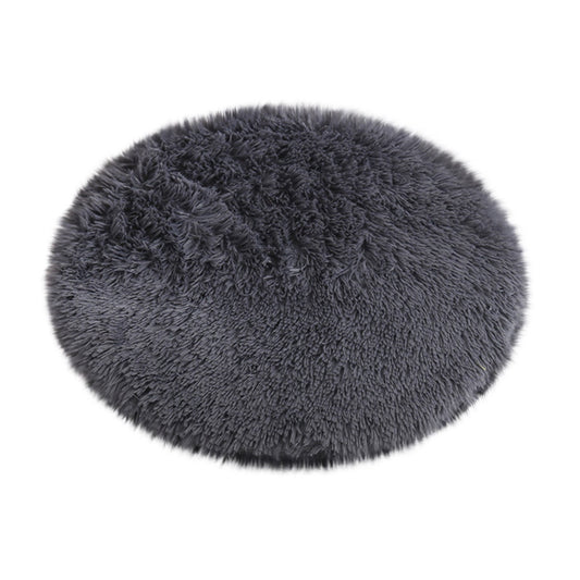 Darzheoy 16 inch Plush Dog Bed Mat Warm Fluffy Round Puppy Crate Pad with Anti-Slip Waterproof Bottom Soft V1189-WXFWAL-20260326-01719