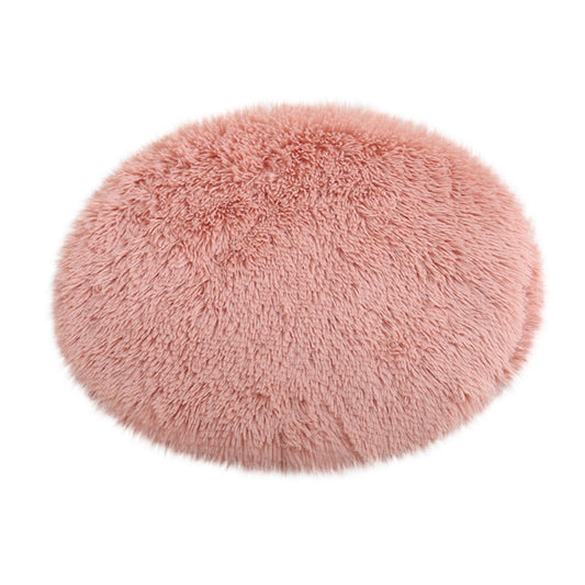 Darzheoy 16 inch Plush Dog Bed Mat Warm Fluffy Round Puppy Crate Pad with Anti-Slip Waterproof Bottom Soft V1189-WXFWAL-20260326-01727