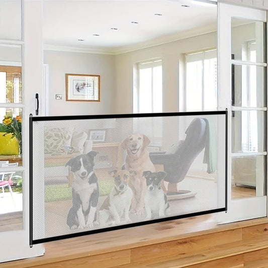 Chmadoxn 43x28 Inch Freestanding Foldable Dog Gate for Pet Dog, Isolation Fence Foldable Indoor Dog Gate V1189-WXFWAL-20260326-01783
