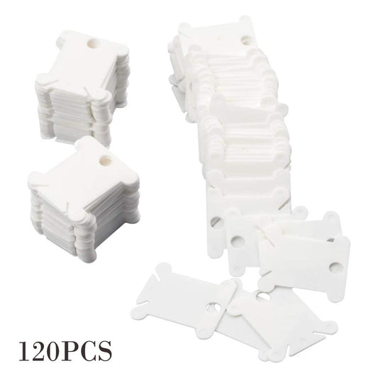Chmadoxn Embroidery Floss Bobbins, Sewing Thread Winding Plate Board,50 pc Embroidery Floss Organizer, V1189-WXFWAL-20260326-01801