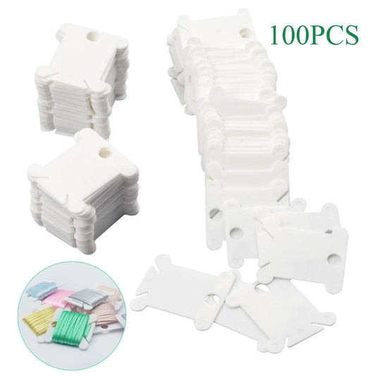 Chmadoxn Embroidery Floss Bobbins, Sewing Thread Winding Plate Board,50 pc Embroidery Floss Organizer, V1189-WXFWAL-20260326-01802