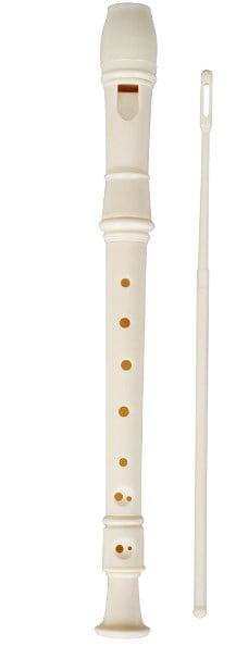 8 Hole Soprano Recorder Flute for Kids and Adults with Cleaning Rod, Ideal for School Bands, Music Classes, V1189-WXFWAL-20260326-01828