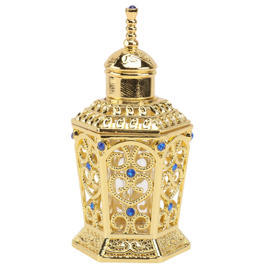 HOOWIFFY Golden Glass Perfume Bottle with Craftsmanship 1Pc V1189-WXFWAL-20260326-01832