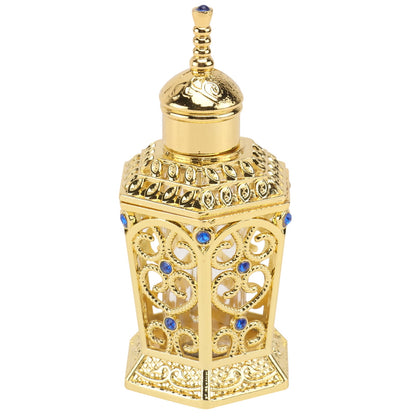 HOOWIFFY Golden Glass Perfume Bottle with Craftsmanship 1Pc V1189-WXFWAL-20260326-01832