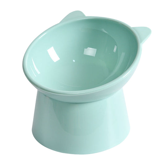 Darzheoy Raised Cat Food Bowl 15 Degrees Elevated Cat Bowls Anti Vomiting Tilted Raised Cat Food Bowl Plastic V1189-WXFWAL-20260326-01863