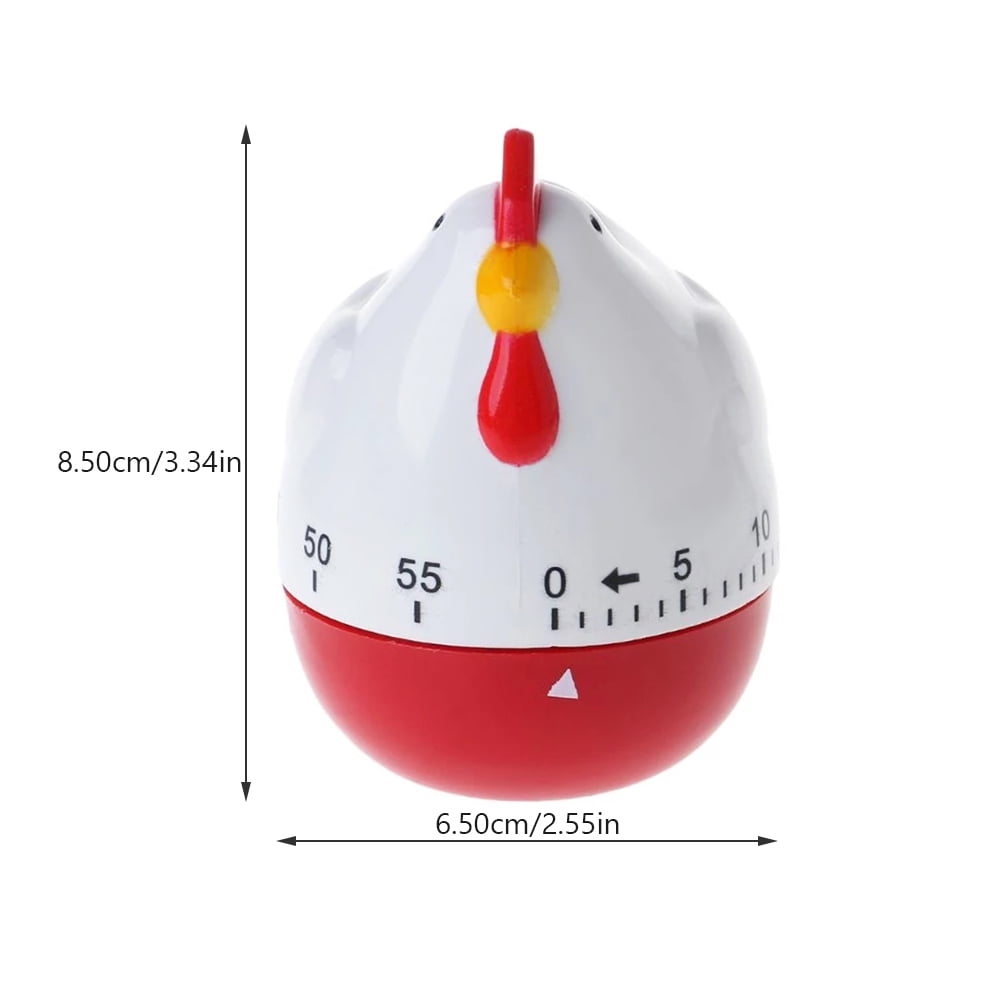 Timer Kitchen Chicken Cooking Baking Egg Alarm Countdown Timers Manual Chef 60 Kids Reminder Up Wind V1189-WXFWAL-20260326-01880