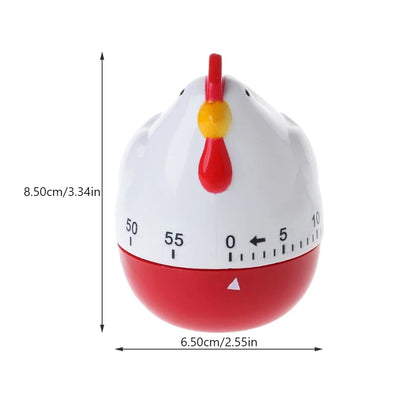 Timer Kitchen Chicken Cooking Baking Egg Alarm Countdown Timers Manual Chef 60 Kids Reminder Up Wind V1189-WXFWAL-20260326-01880