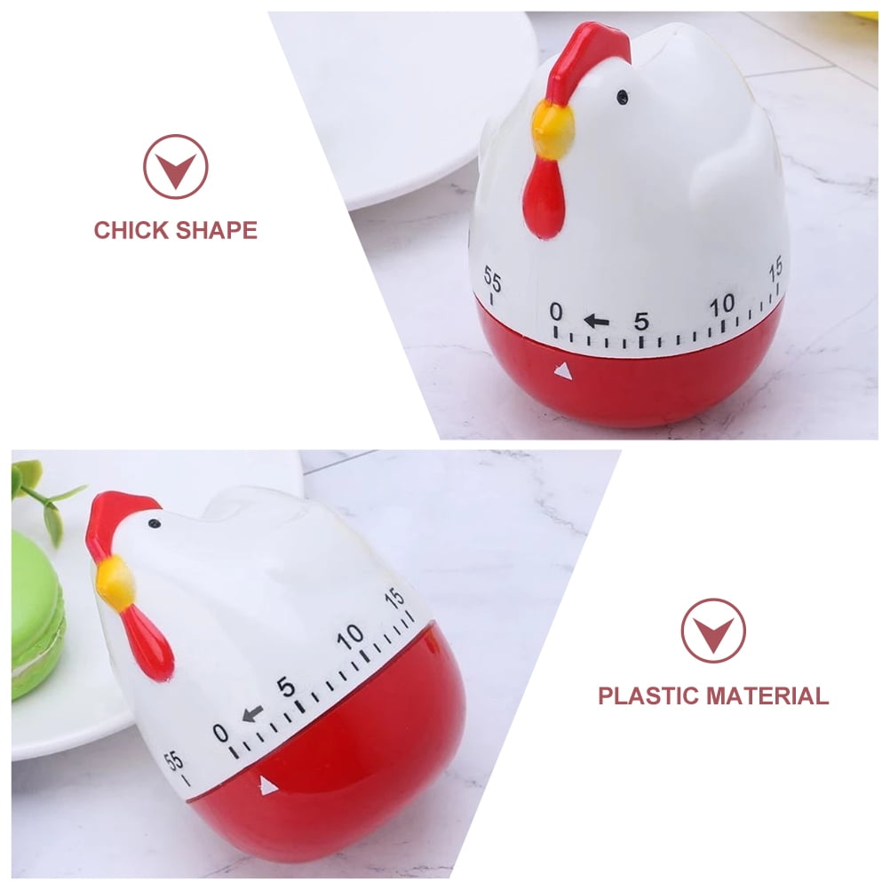 Timer Kitchen Chicken Cooking Baking Egg Alarm Countdown Timers Manual Chef 60 Kids Reminder Up Wind V1189-WXFWAL-20260326-01880