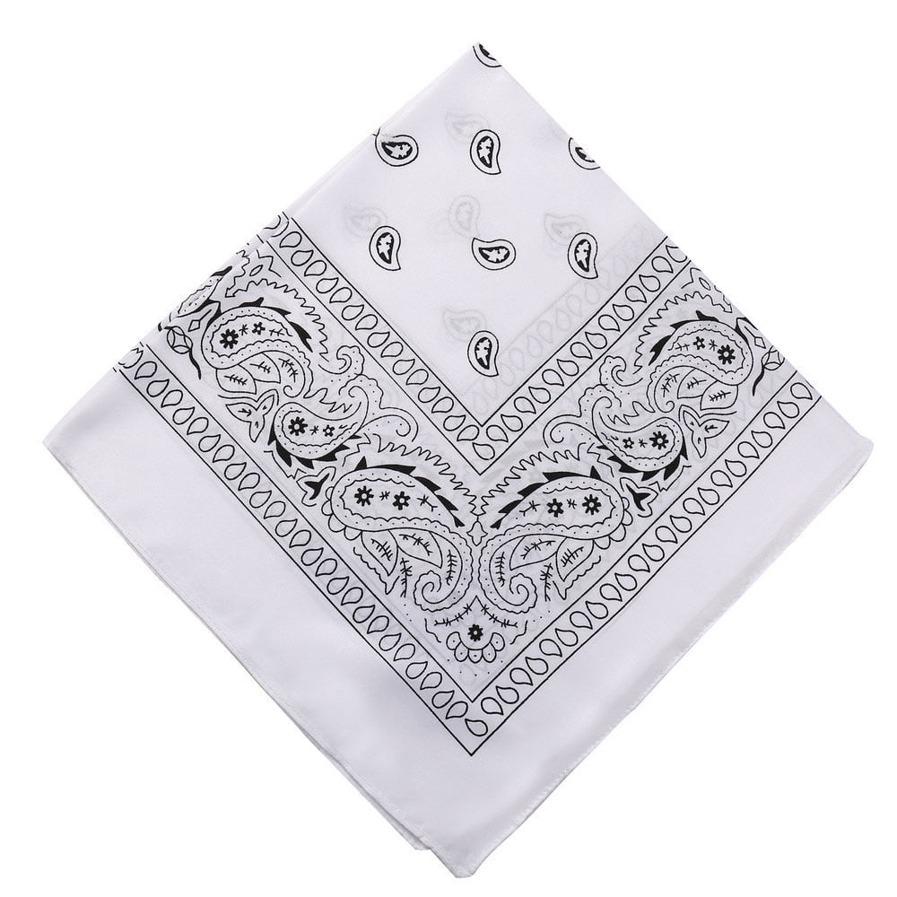 Darzheoy 22 inch Cotton Paisley Bandana Multi Colored Set Cowboy Bandana Head Scarf Double-sided for Men & V1189-WXFWAL-20260326-01920