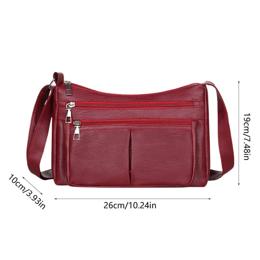 Darzheoy Purses for Women Soft PU Leather Shoulder Bag Ladies Crossbody Purse and handbags Lightweight V1189-WXFWAL-20260326-01925