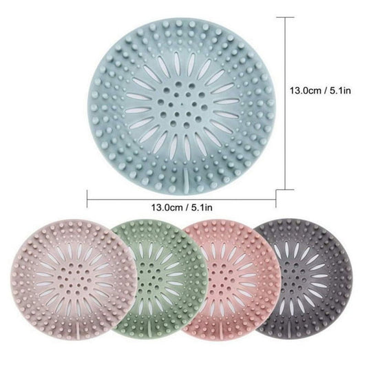 Darzheoy Hair Catcher Shower Drain Covers Protector Silicone Bathtub Hair Stopper Easy to Install and Clean V1189-WXFWAL-20260326-01926