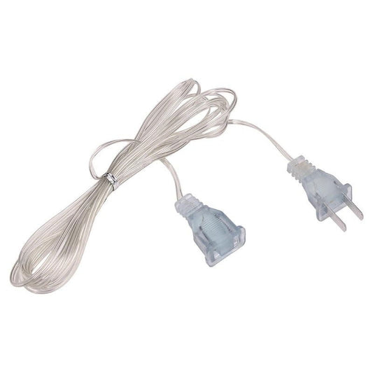 Darzheoy Clear Extension Cord, 10 Feet Male to Female Extension Cords, Clear Extension Cord Indoor Thin, 2 V1189-WXFWAL-20260326-01939