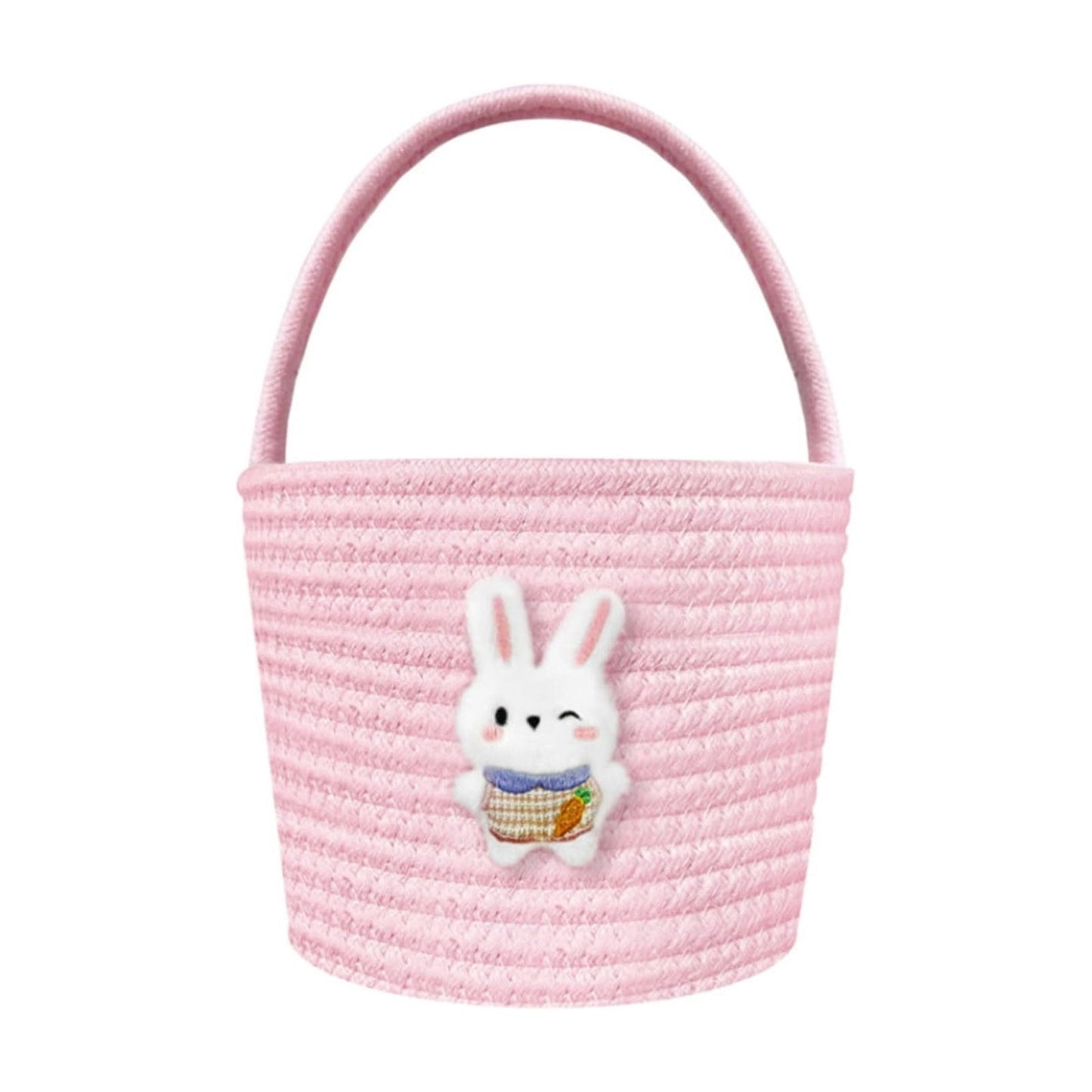 Darzheoy Easter Basket for Boys Girls Easter Bunny Basket with Rabbit Ears, Easter Egg Hunting Basket Easter V1189-WXFWAL-20260326-01970