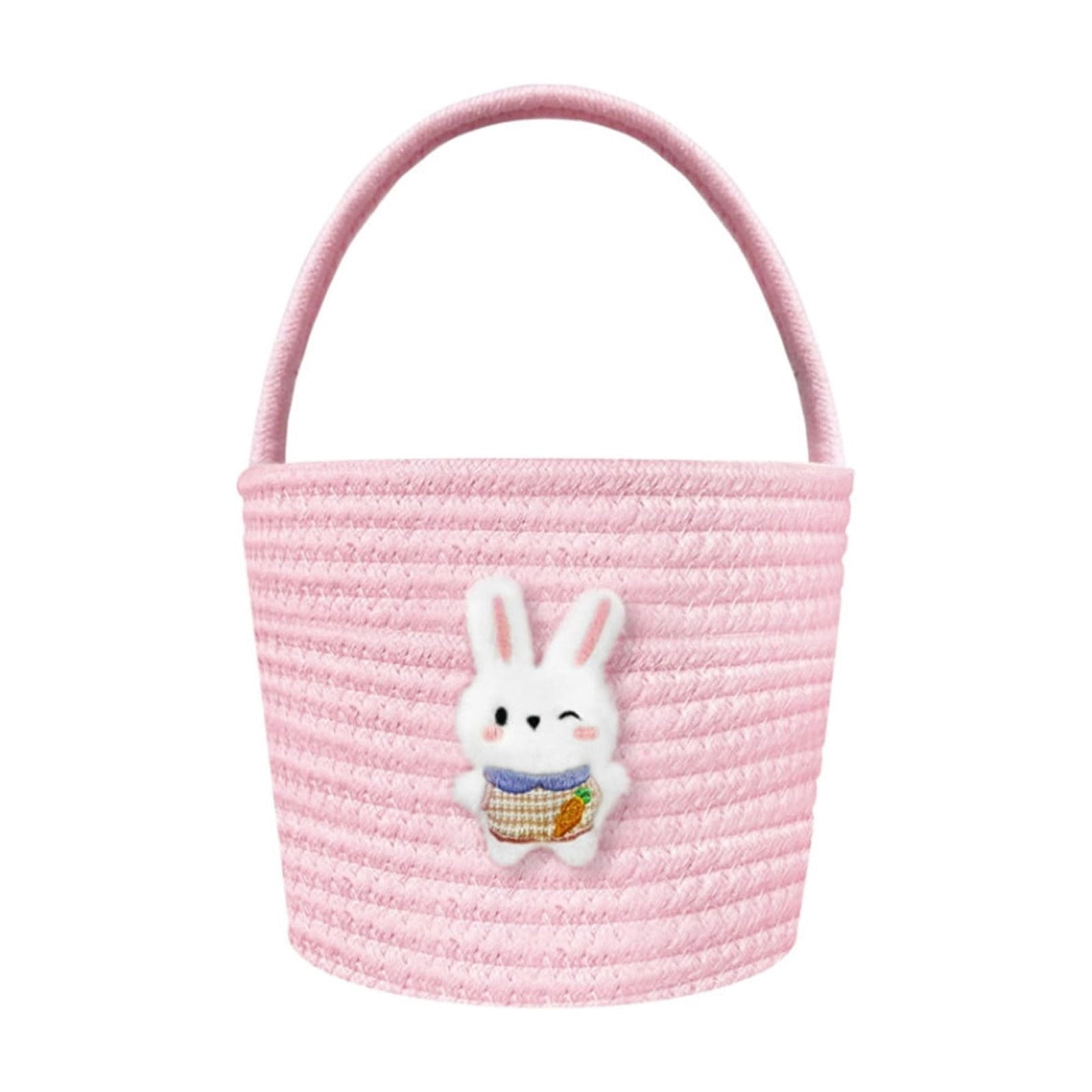 Darzheoy Easter Basket for Boys Girls Easter Bunny Basket with Rabbit Ears, Easter Egg Hunting Basket Easter V1189-WXFWAL-20260326-01970