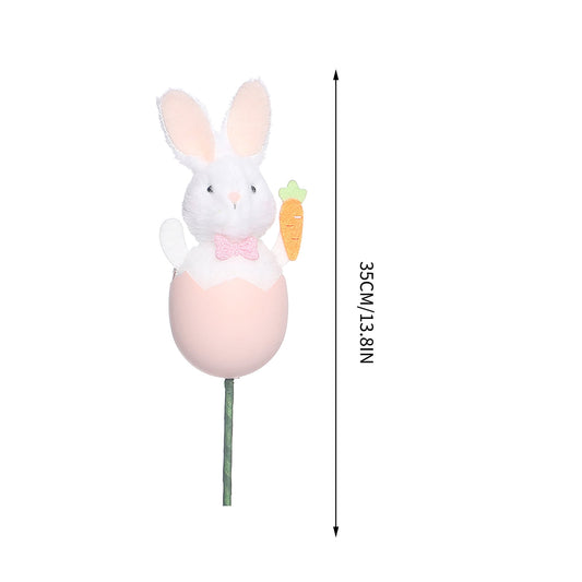 Darzheoy Bunny Plush Doll Pick DIY Bouquet Accessories Adorable Festival Gift Party Vase Filler Decorative V1189-WXFWAL-20260326-02036