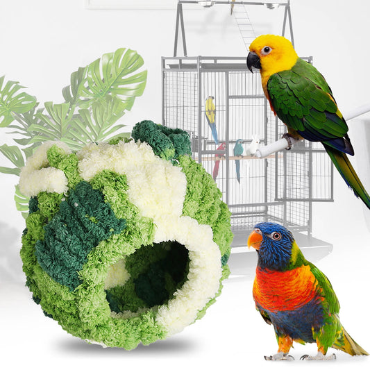 Darzheoy Bird Nest, Conure Breeding House Lovebird Bed for Conure, Lovebird, Canary, Finch, Coneshape Birds, V1189-WXFWAL-20260326-02037