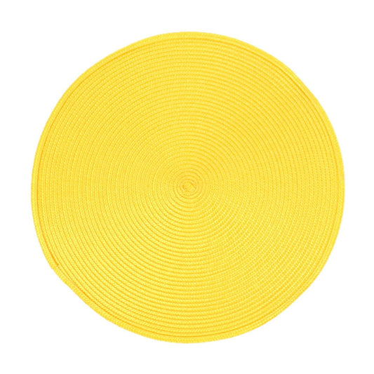 Darzheoy Round Braided Placemats Table Mats for Dining Tables Woven Washable Non-Slip Place mats 15 inch B V1189-WXFWAL-20260326-02074