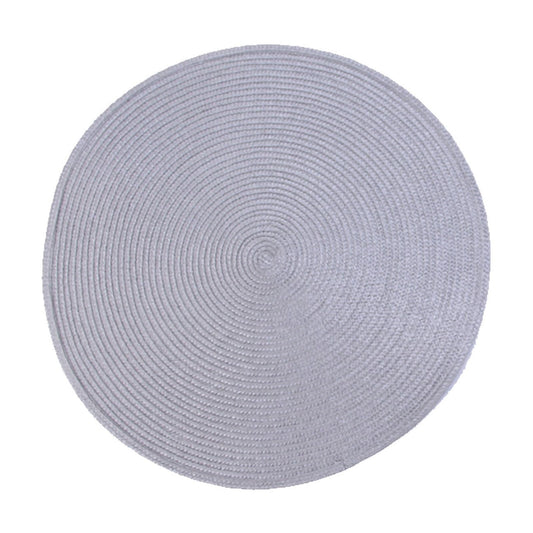 Darzheoy Round Braided Placemats Table Mats for Dining Tables Woven Washable Non-Slip Place mats 15 inch E V1189-WXFWAL-20260326-02077