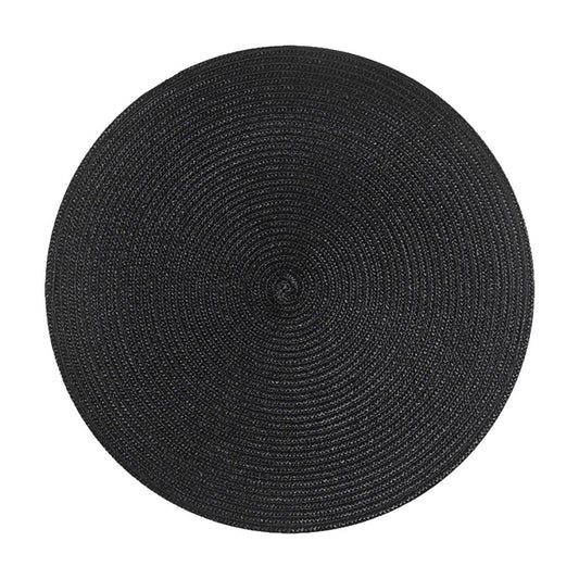Darzheoy Round Braided Placemats Table Mats for Dining Tables Woven Washable Non-Slip Place mats 15 inch F V1189-WXFWAL-20260326-02078