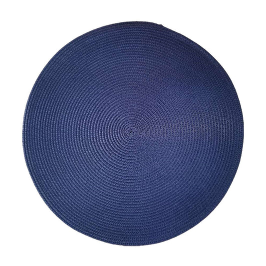 Darzheoy Round Braided Placemats Table Mats for Dining Tables Woven Washable Non-Slip Place mats 15 inch I V1189-WXFWAL-20260326-02080