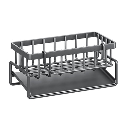 Kdkad Kitchen Sink Sponge Holder, Sponge Holder Kitchen Sink Caddy Organizer with Dish Brush Holder, V1189-WXFWAL-20260326-02089