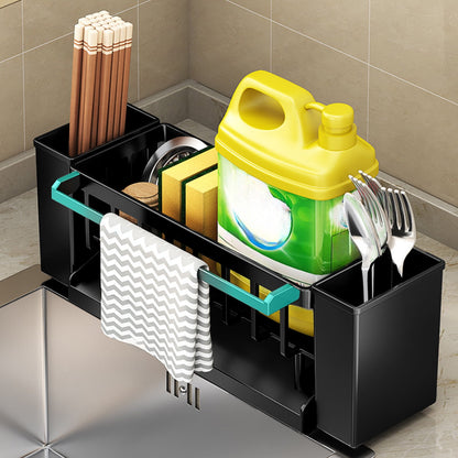 Kdkad Kitchen Sink Sponge Holder, Sponge Holder Kitchen Sink Caddy Organizer with Dish Brush Holder, V1189-WXFWAL-20260326-02094