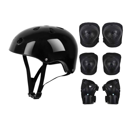 Darzheoy Kids Helmet Knee Elbow Pads Wrist Guard Sport Protective Gear Adjustable Scooter Skateboard Roller V1189-WXFWAL-20260326-02099