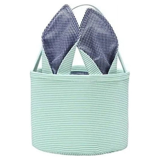 Chmadoxn Cute Personalized Easter Bunny Basket for Kids - Serviceable Plastic Easter Egg Hunt Gift Basket, V1189-WXFWAL-20260326-02104