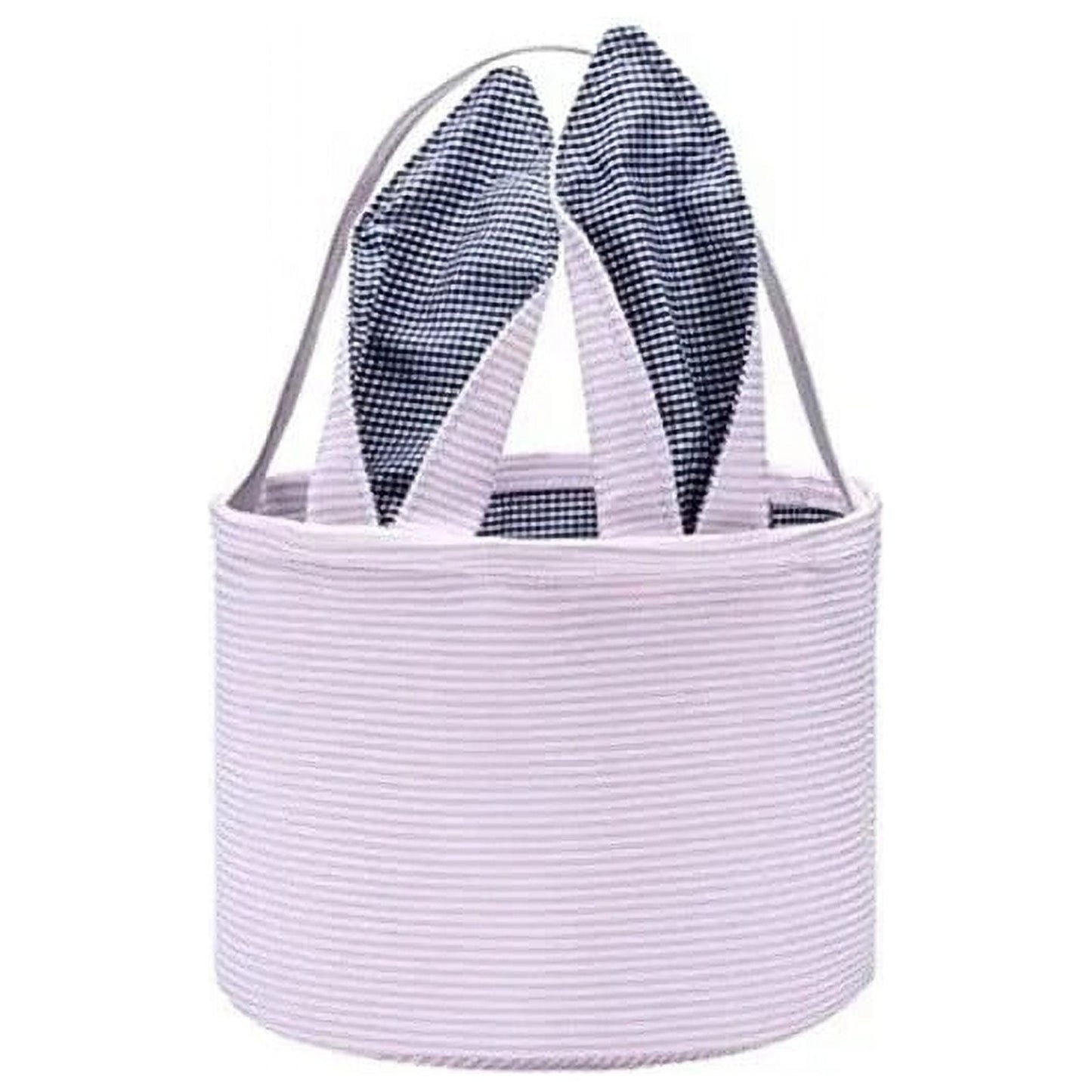 Chmadoxn Cute Personalized Easter Bunny Basket for Kids - Serviceable Plastic Easter Egg Hunt Gift Basket, V1189-WXFWAL-20260326-02105