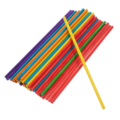 100 Pcs Colorful Small Round Wooden Dowels Sticks for Crafting, Charcuterie Boards, Maple Rods, Kids Projects V1189-WXFWAL-20260326-02112