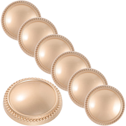 Worgeous 10 Pcs Buttons for Crafts Clothes Replacement Table Decorations Replaceable Cup Lid Travel Golden V1189-WXFWAL-20260326-02116