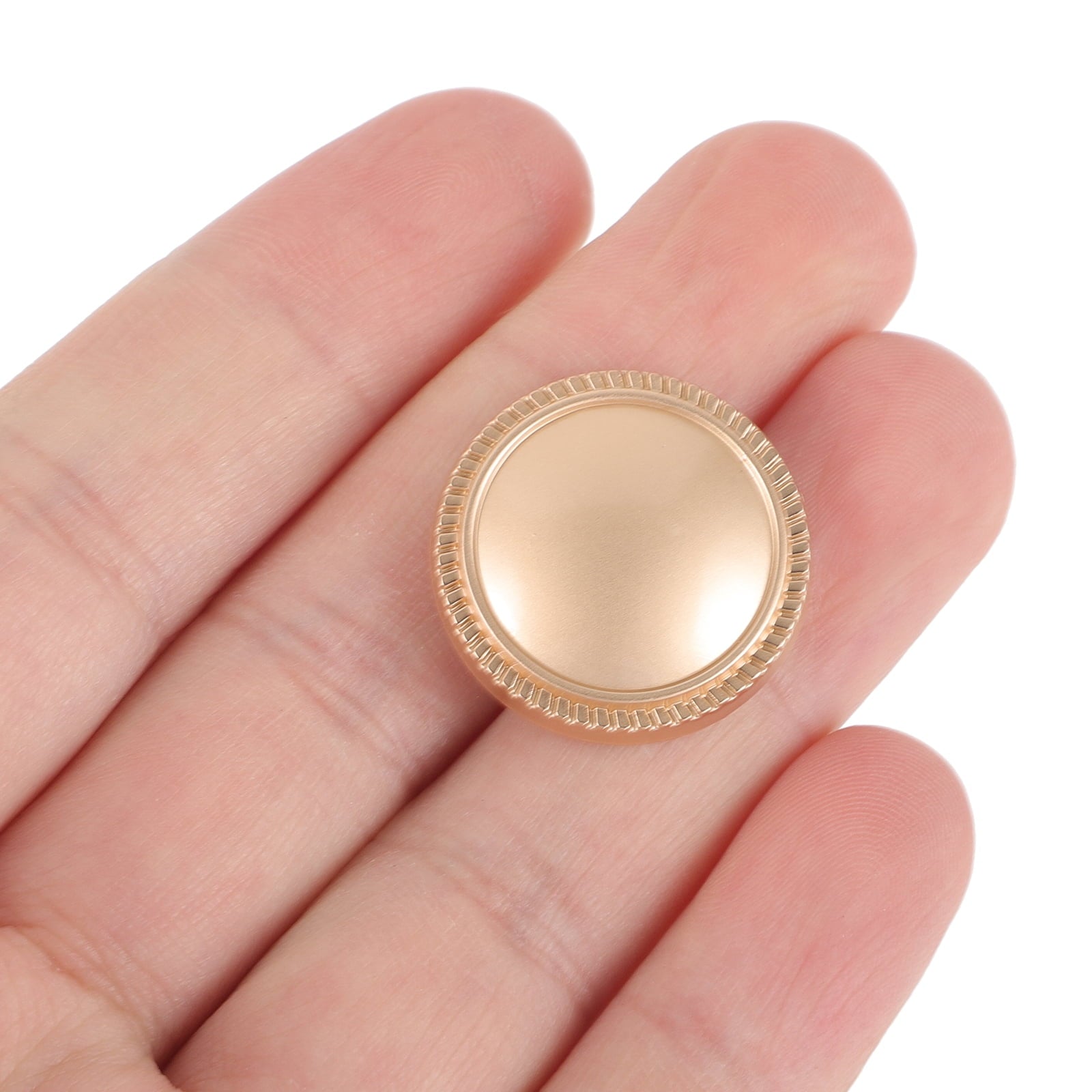 Worgeous 10 Pcs Buttons for Crafts Clothes Replacement Table Decorations Replaceable Cup Lid Travel Golden V1189-WXFWAL-20260326-02116