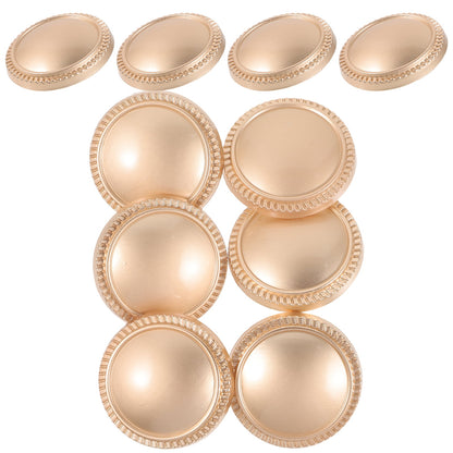 Worgeous 10 Pcs Buttons for Crafts Clothes Replacement Table Decorations Replaceable Cup Lid Travel Golden V1189-WXFWAL-20260326-02116