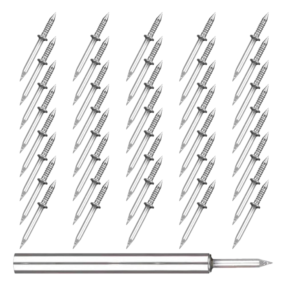 HOOWIFFY Double-Ended Iron Nails for Seamless Construction & Installation, Heavy-Duty Nails, 1 Set V1189-WXFWAL-20260326-02119