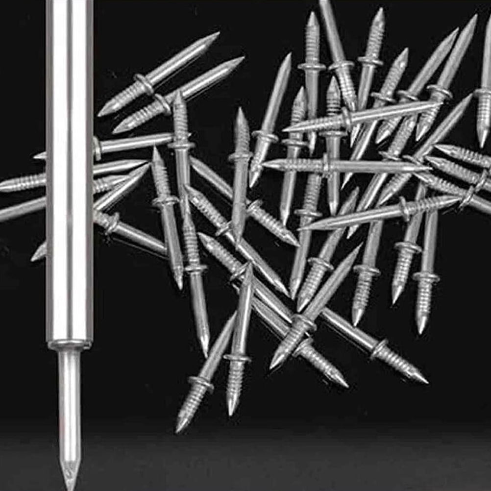 HOOWIFFY Double-Ended Iron Nails for Seamless Construction & Installation, Heavy-Duty Nails, 1 Set V1189-WXFWAL-20260326-02119
