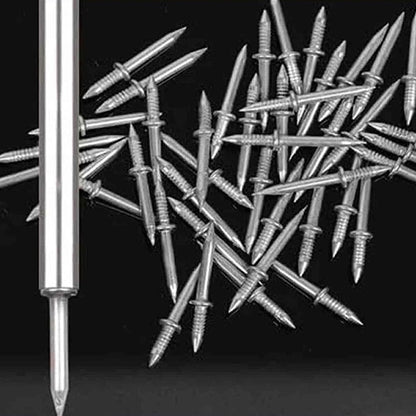 HOOWIFFY Double-Ended Iron Nails for Seamless Construction & Installation, Heavy-Duty Nails, 1 Set V1189-WXFWAL-20260326-02119